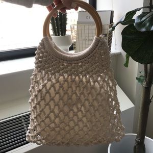 Woven Topshop bag